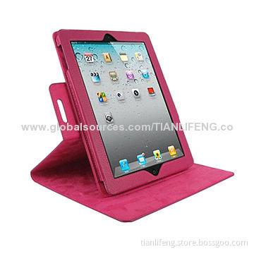 Dual-view Leather Case for iPad Generations 2, 3 and 4